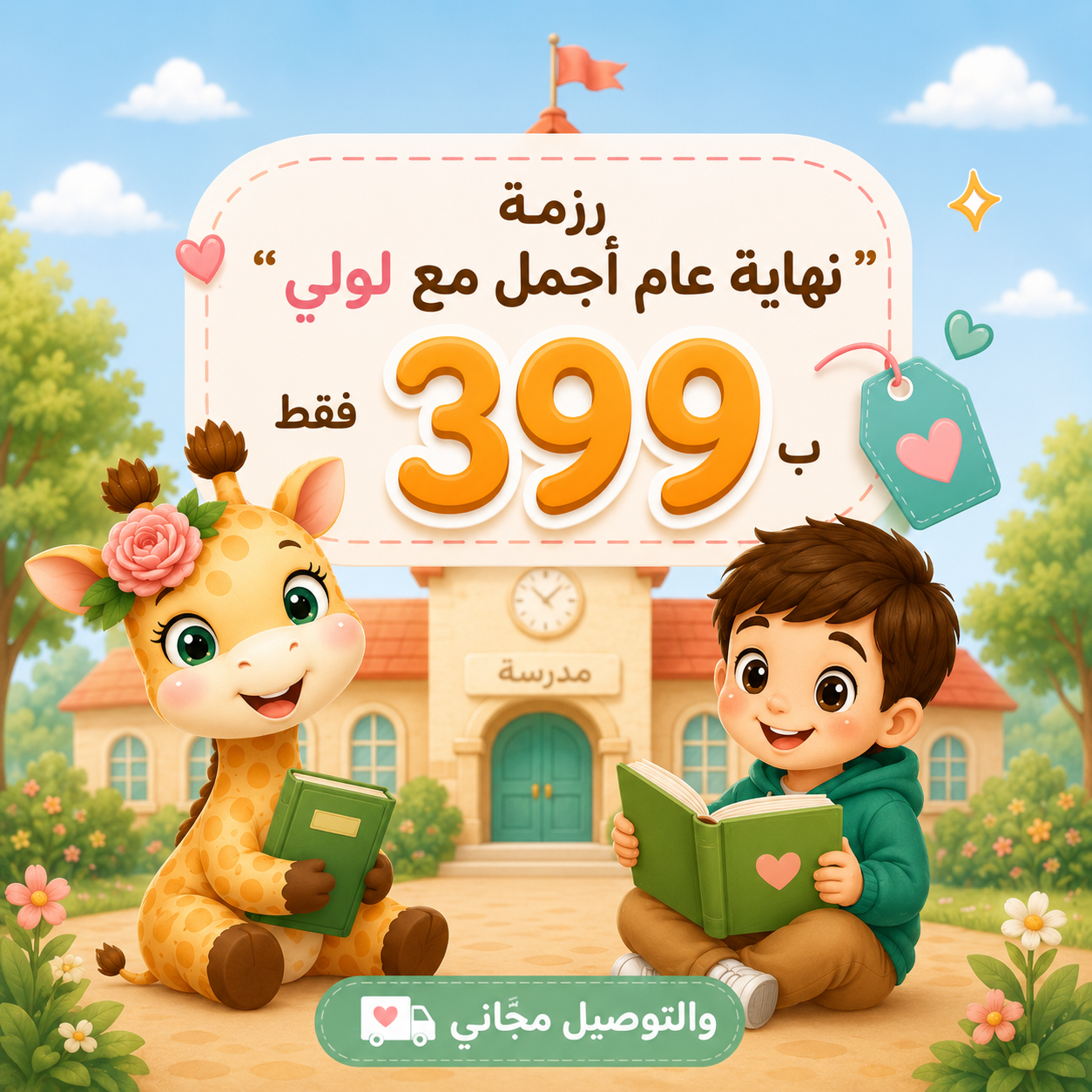 رزمة ” نهاية عام أجمل مع لولي” – رزمة مطبوعة