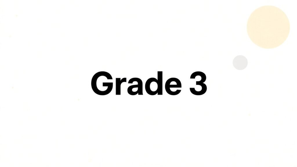 Grade 3