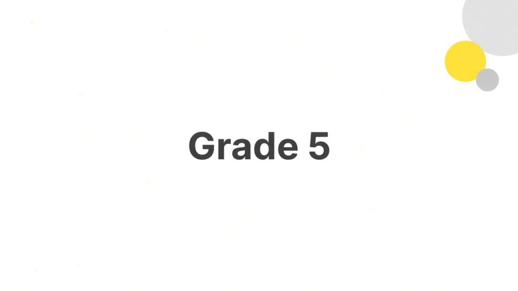 Grade 5